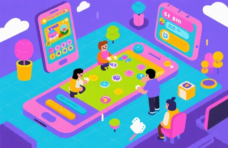 多人互动手机游戏示意图